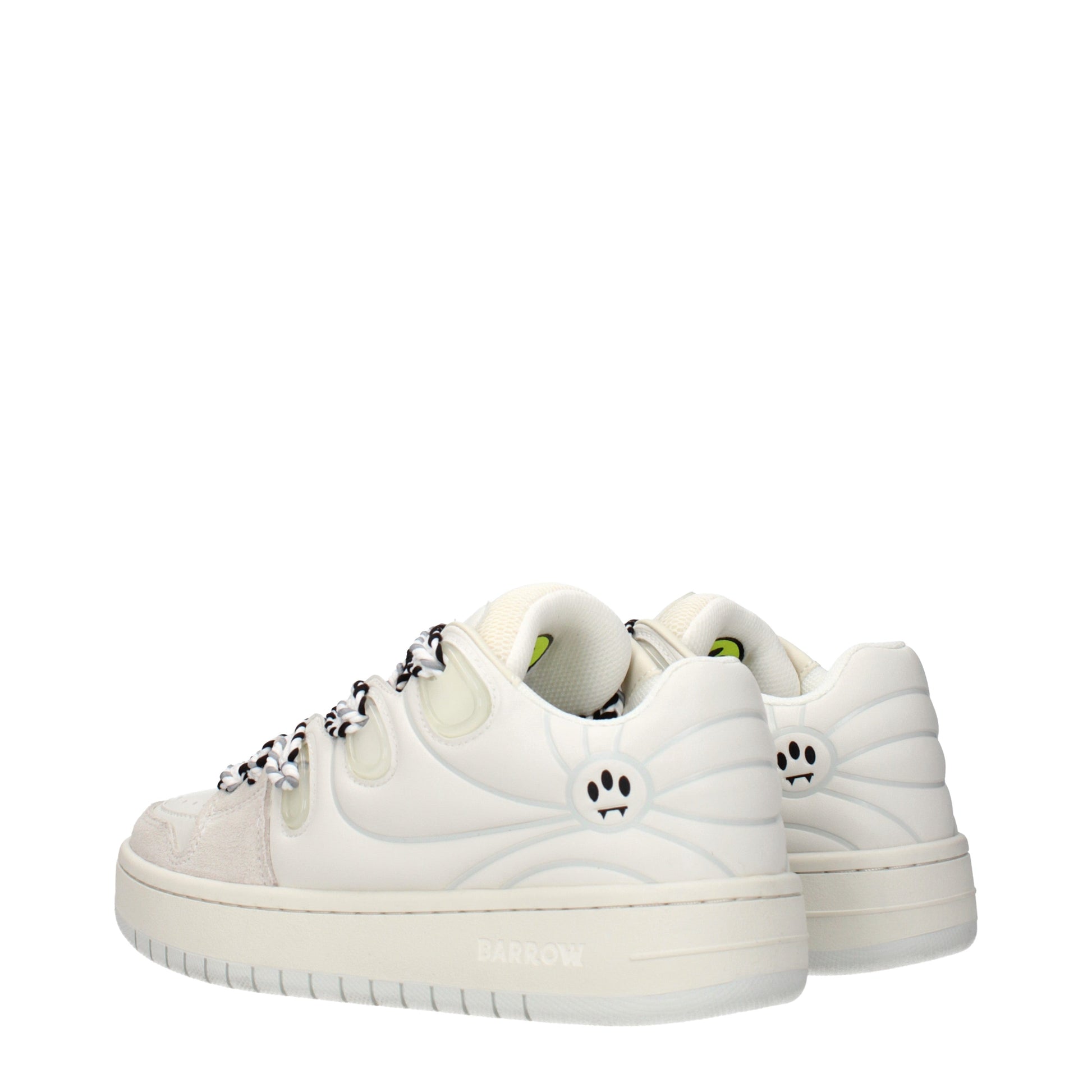 Barrow Sneakers Women Leather White/Light Grey