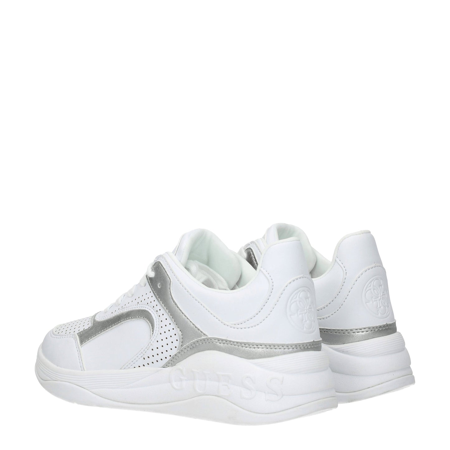 Guess Women's Sneakers in Polyurethane White