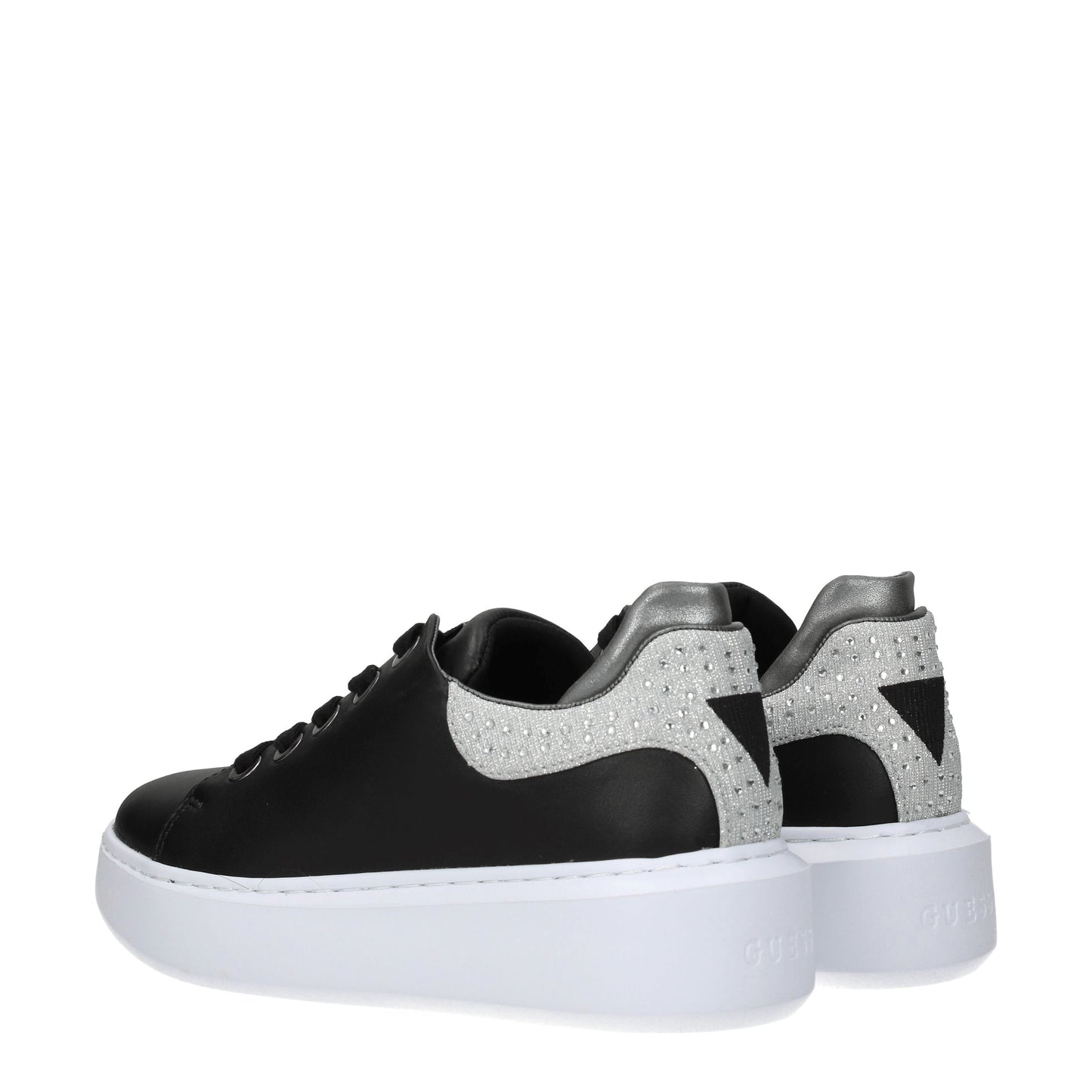 Guess Women's Sneakers in Polyurethane Black