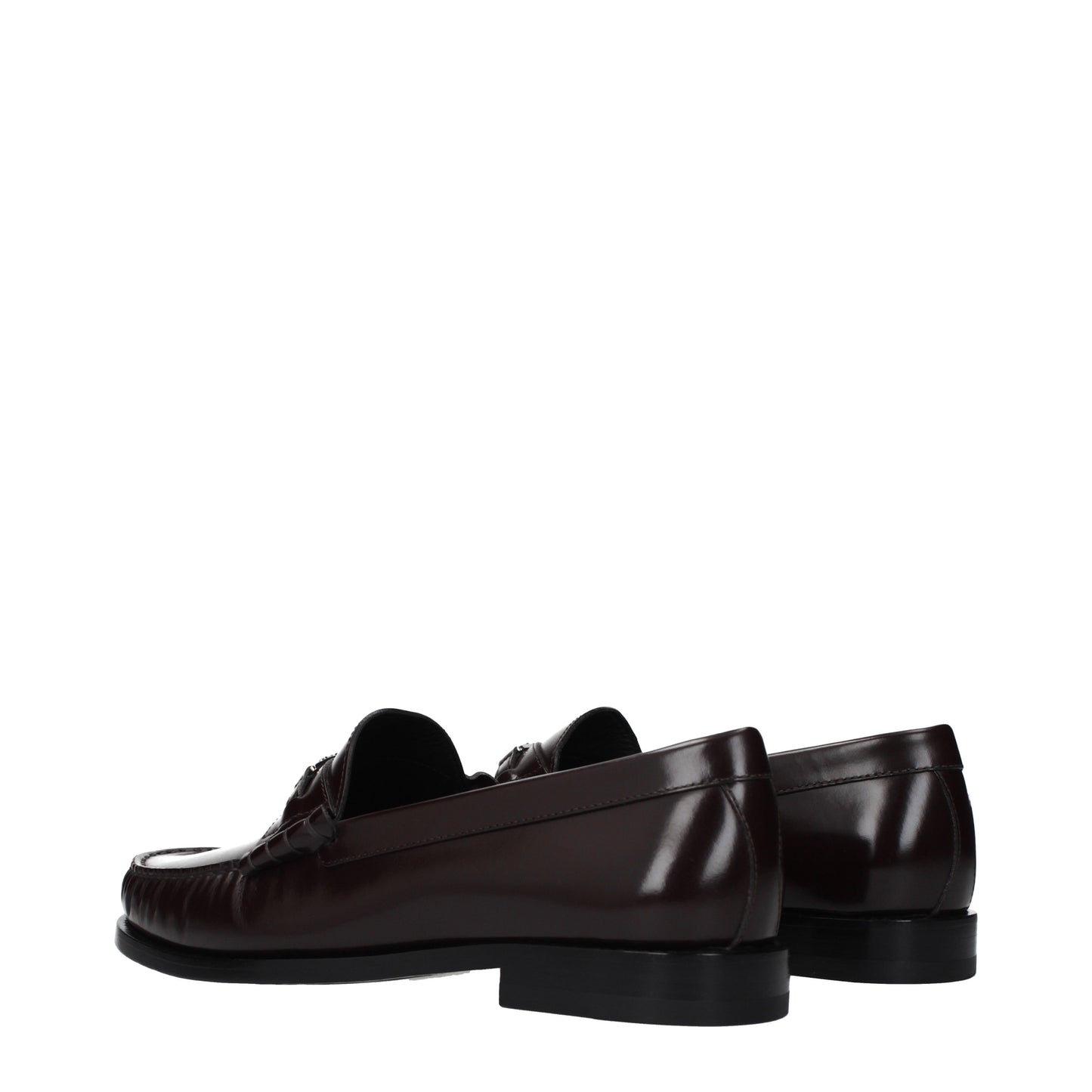 Celine Loafers Men Leather Brown/Dark Brown