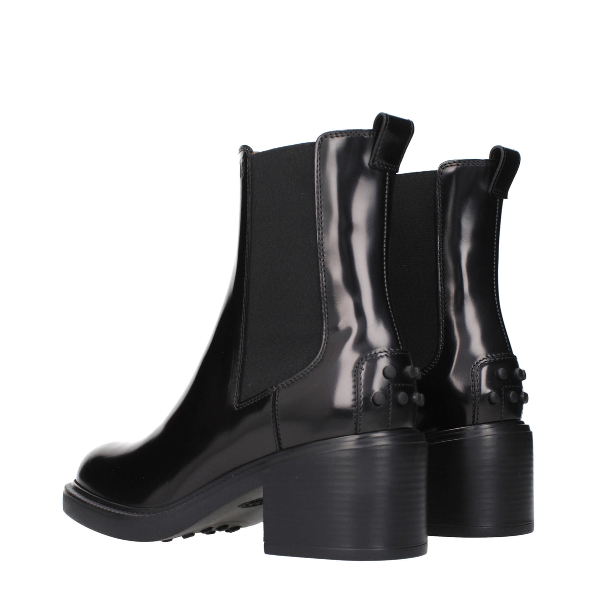 Tod's Ankle Boots Women Leather Black
