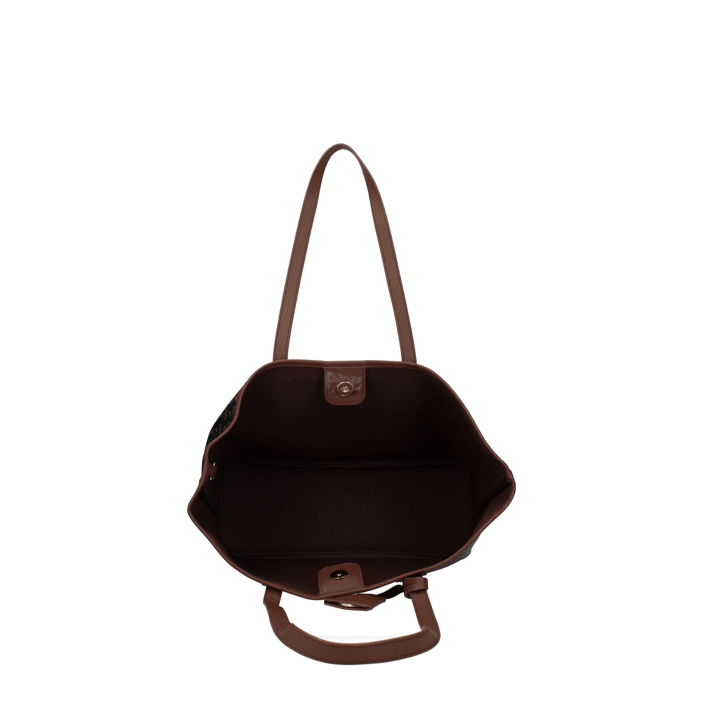 Pollini Shoulder Bags Women PVC Black/Acacia