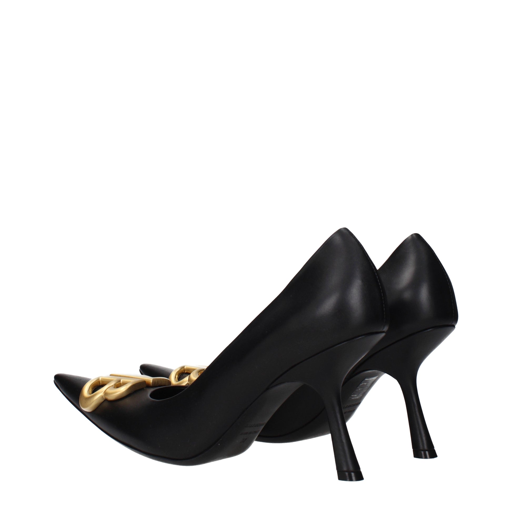Balenciaga Pumps Women Leather Black