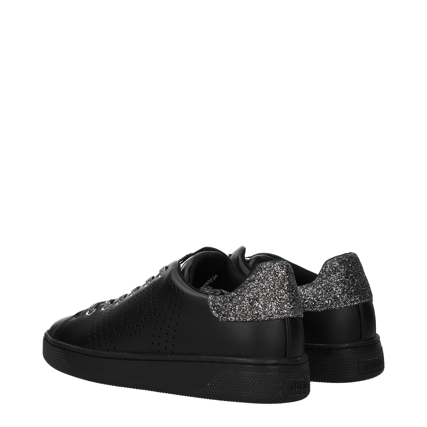 Guess Women's Sneakers in Polyurethane Black