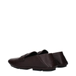 Dolce&Gabbana Loafers Men Leather Brown/Dark Brown