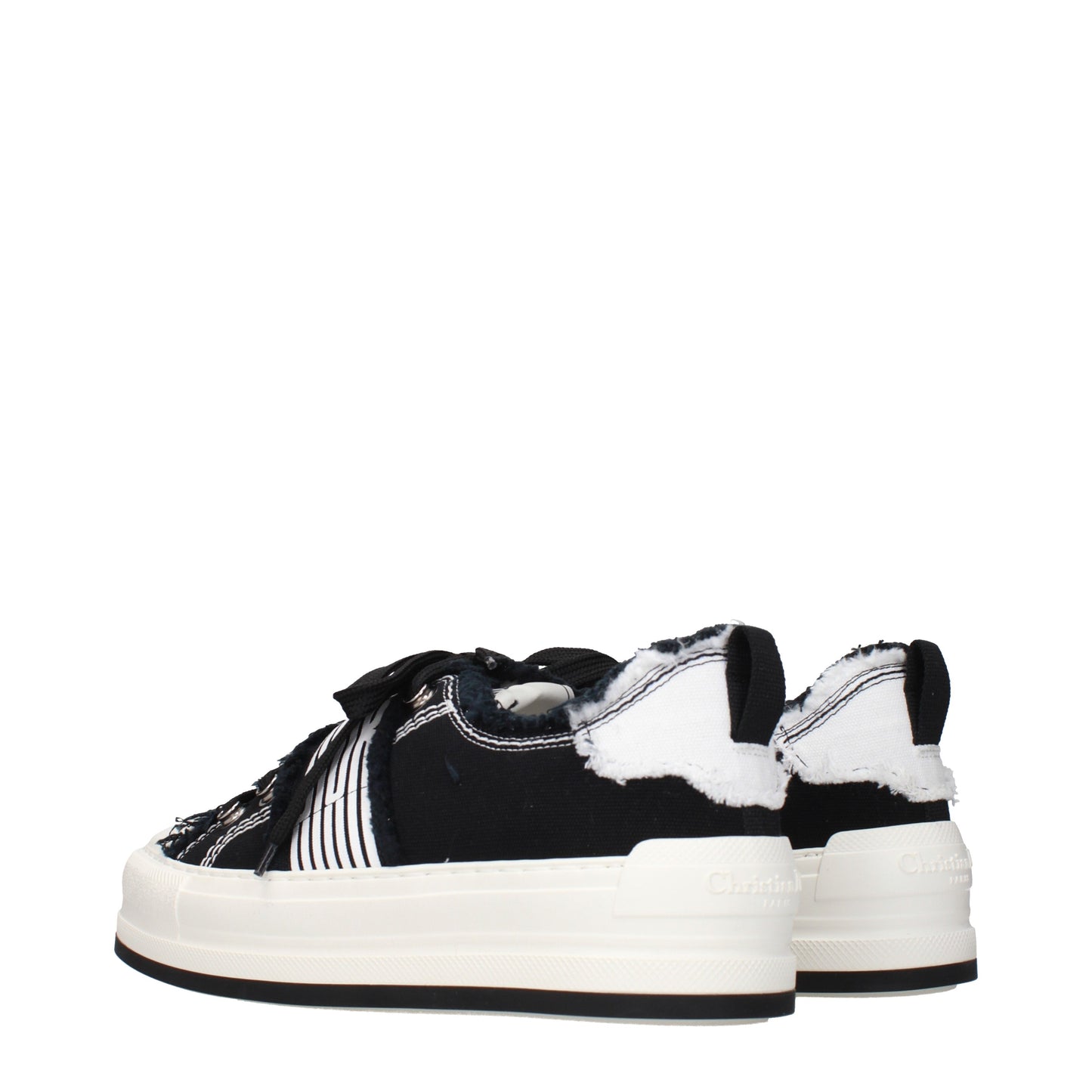 Christian Dior Sneakers Women Fabric  Black