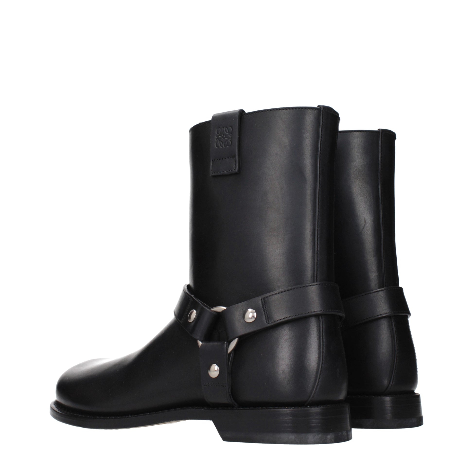 Loewe Ankle Boots Women Leather Black