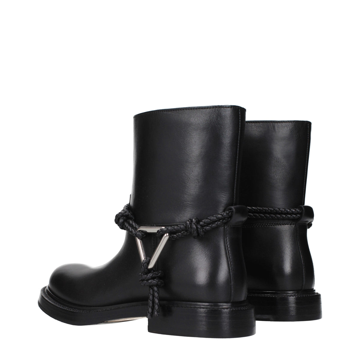 Bottega Veneta Ankle Boots Women Leather Black