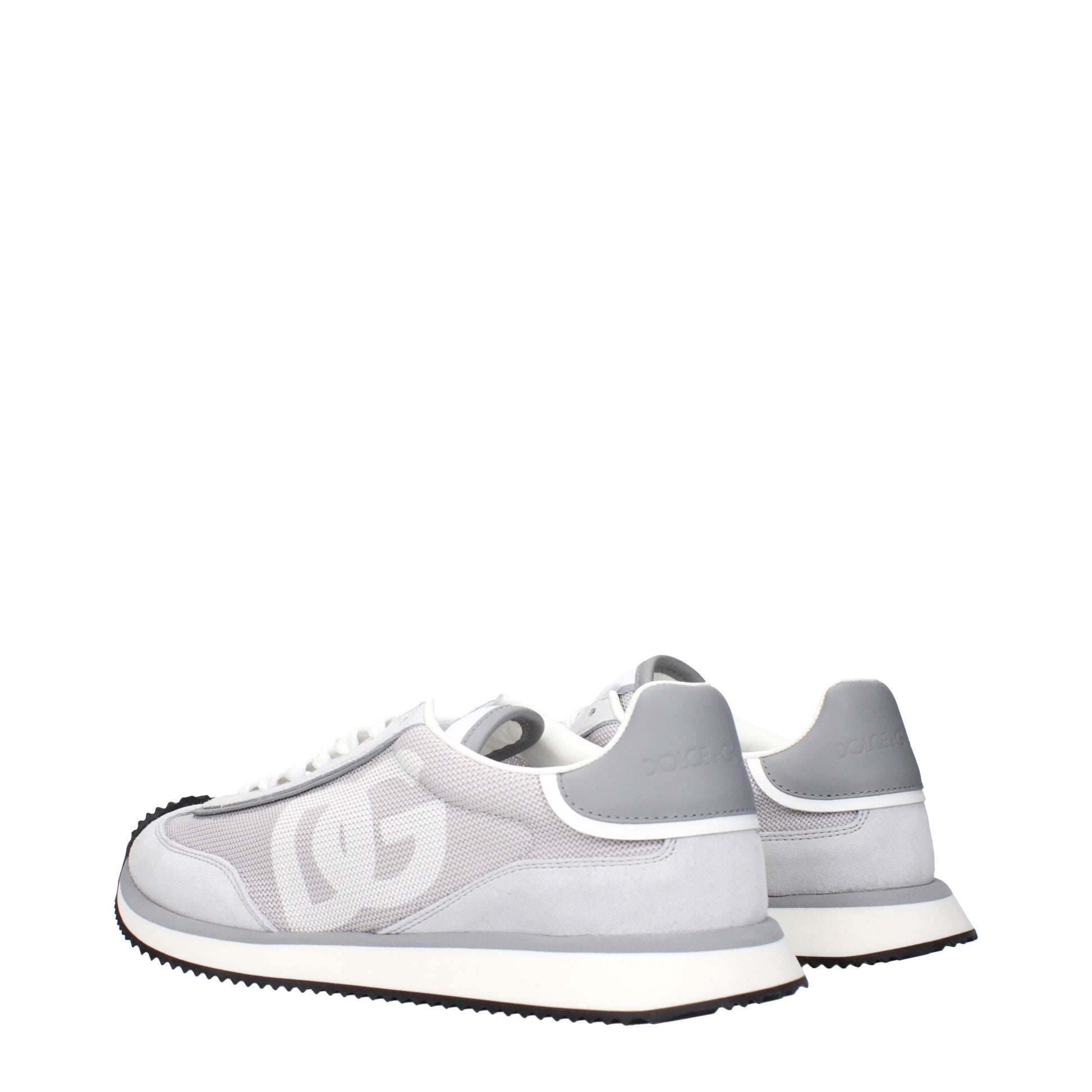 Dolce&Gabbana Sneakers Men Fabric  Gray