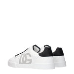 Dolce&Gabbana Sneakers Men Leather White/Black