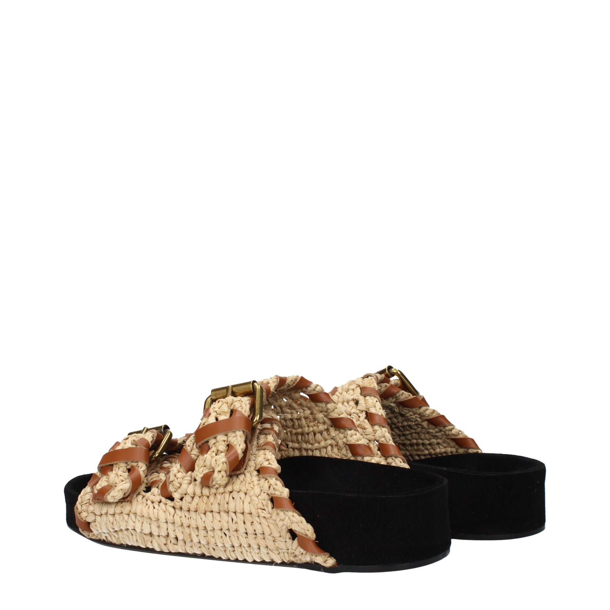 Isabel Marant Women's Slippers and Clogs Raffia