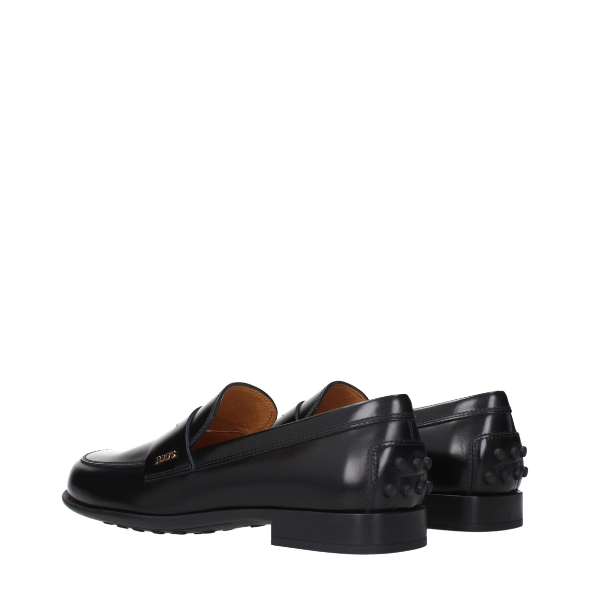 Tod's Loafers Women Leather Black