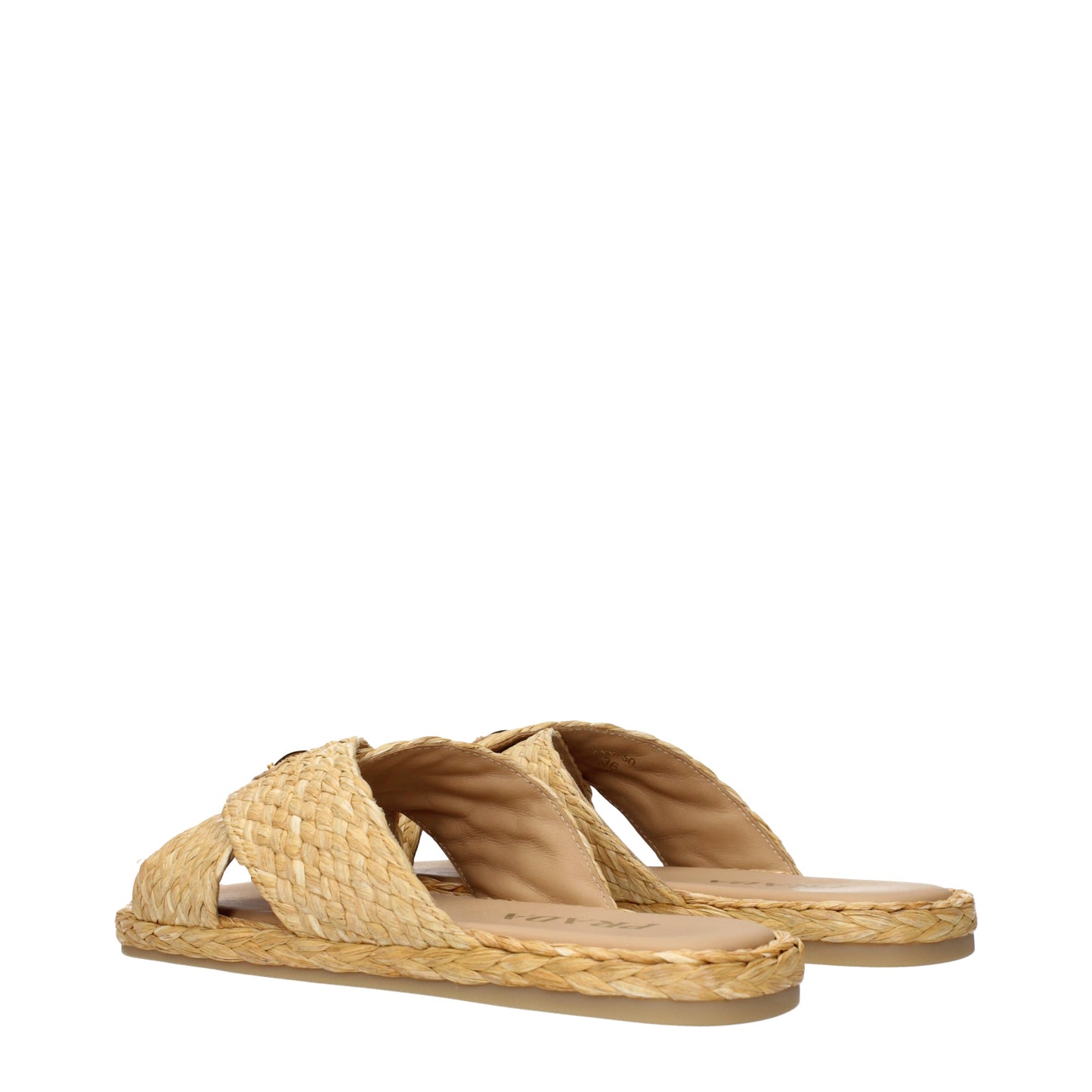 Prada Women's Slippers and Clogs Raffia