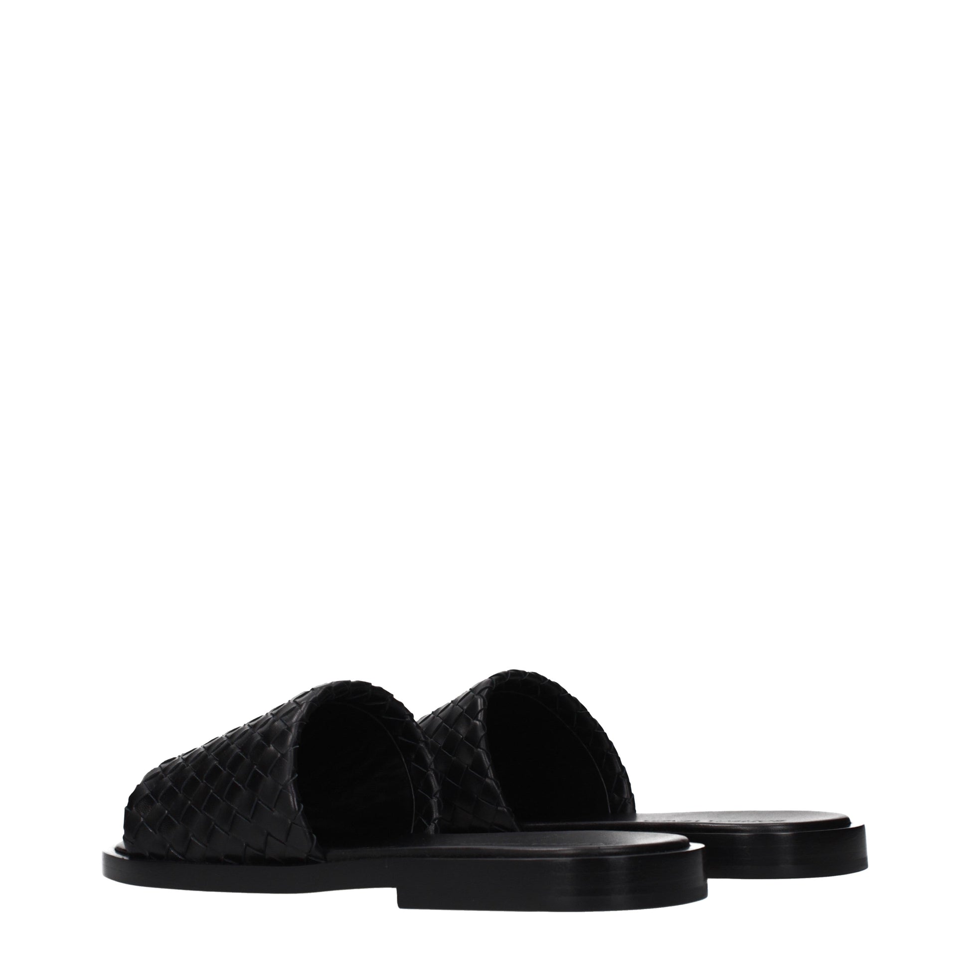 Bottega Veneta Slippers and Clogs Men Leather Black