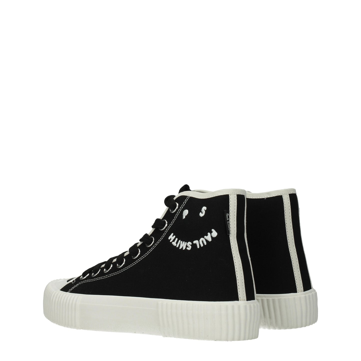 Paul Smith Men's Sneakers in Fabric  Black