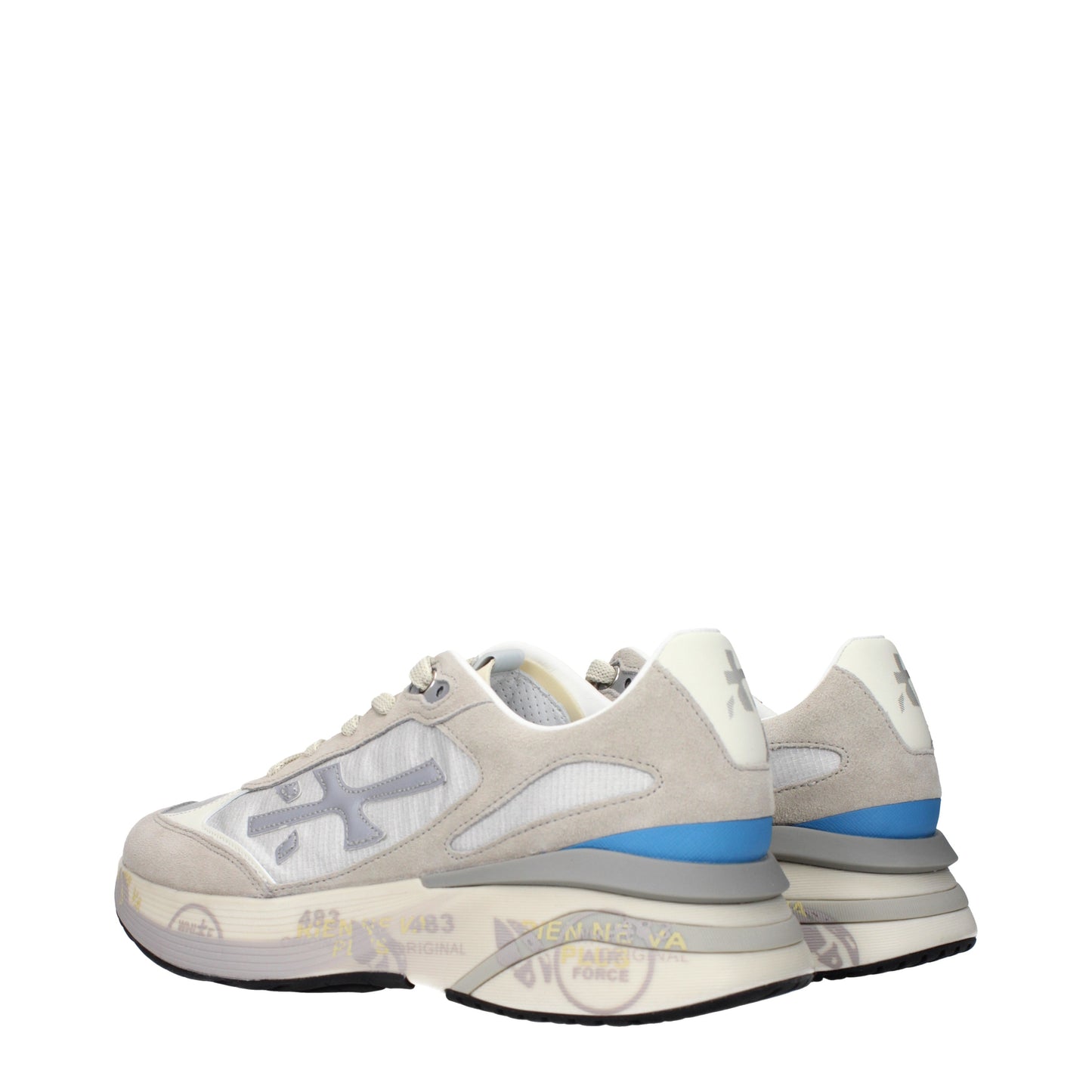 Premiata Sneakers Men Fabric  Gray