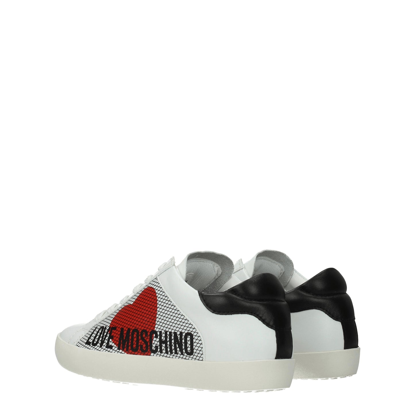 Love Moschino Women's Sneakers in Leather White