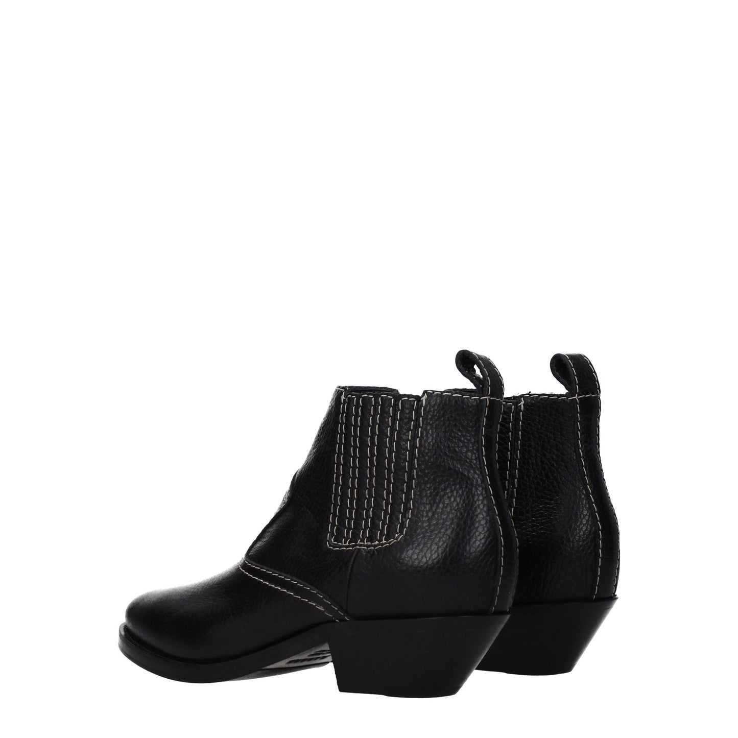 P.A.R.O.S.H. Women's Boots in Leather Black