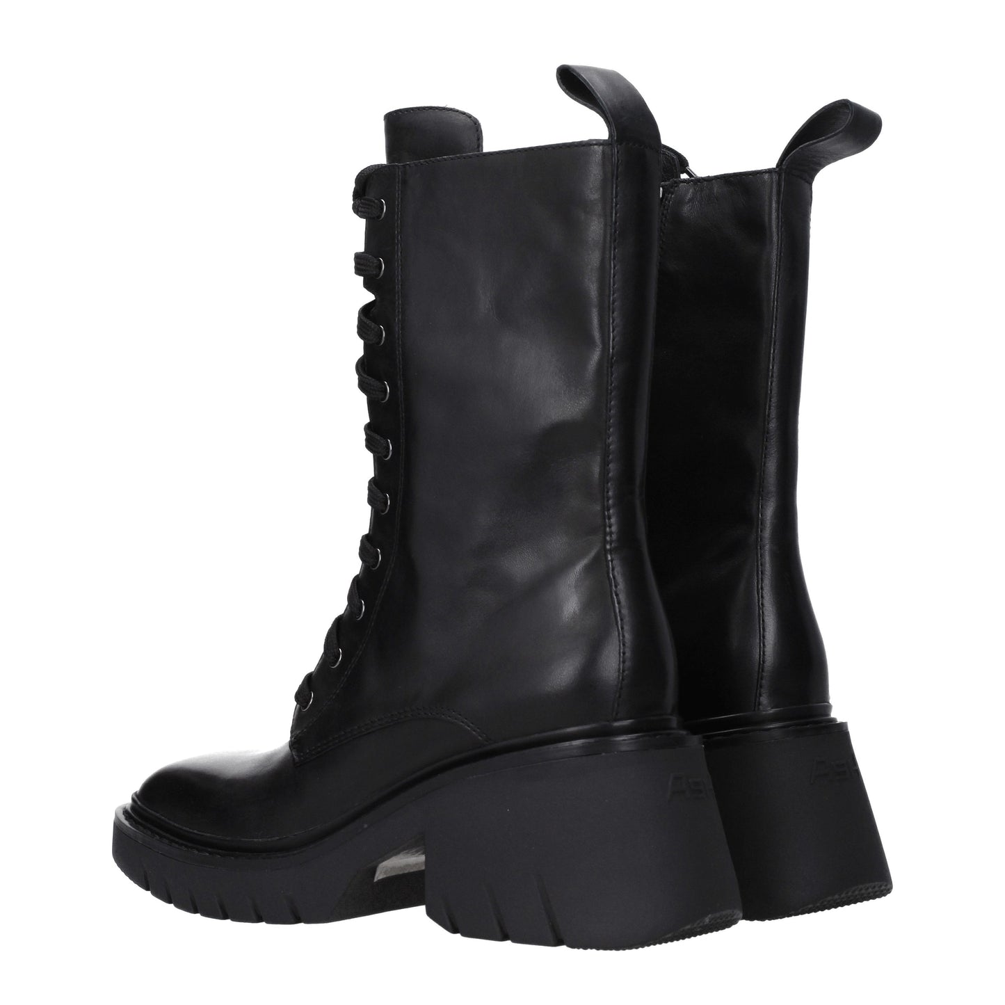 Ash Women's Boots in Leather Black