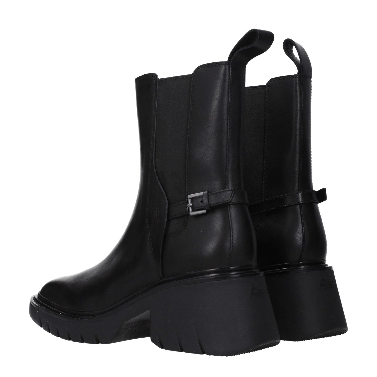 Ash Women's Boots in Leather Black