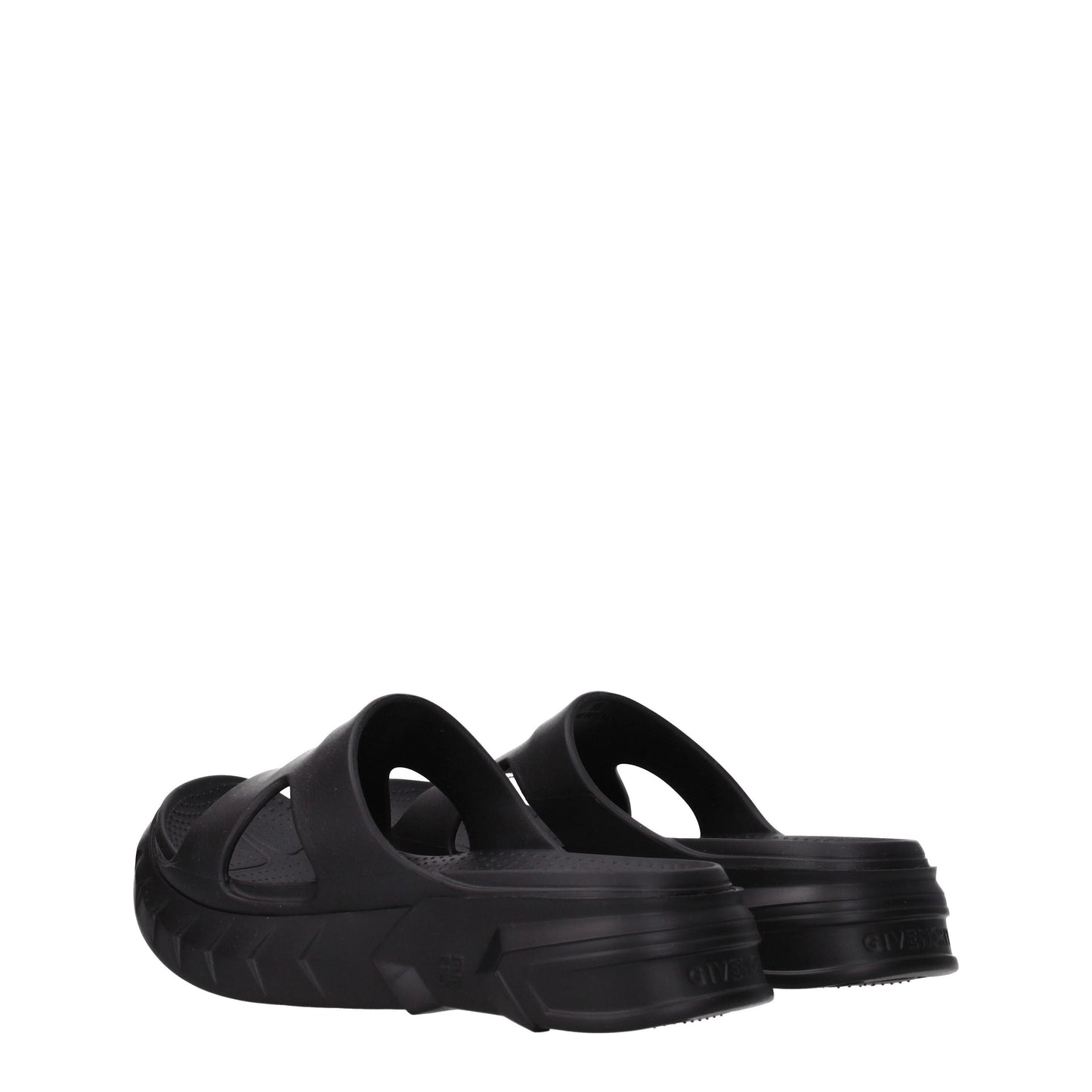 Givenchy Women's Sandals & Slippers in Rubber Black