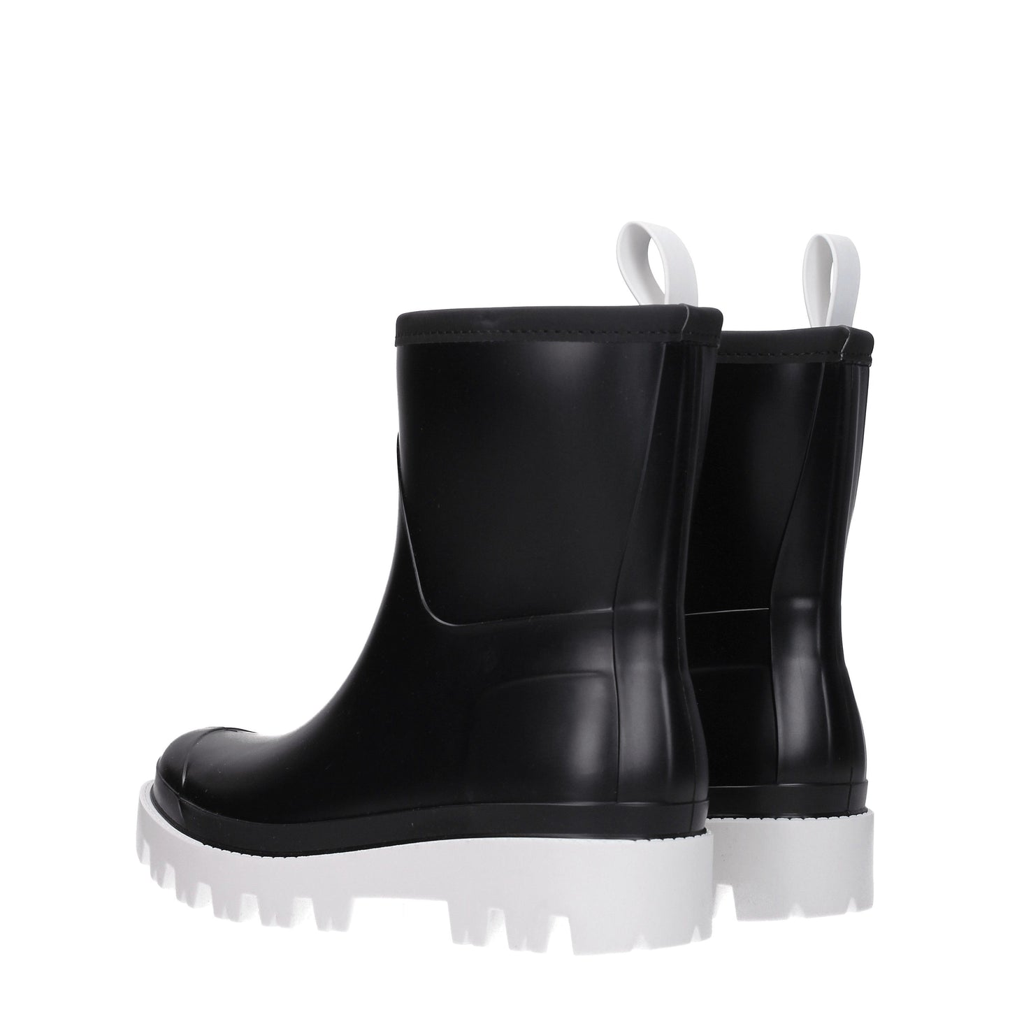 Gia Borghini Women's Boots in Rubber Black/White