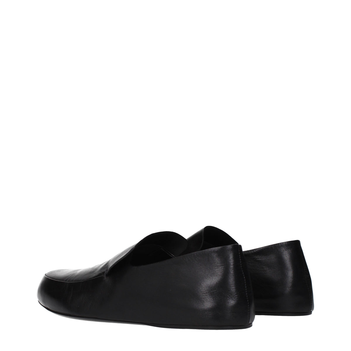 Jil Sander Loafers Women Leather Black