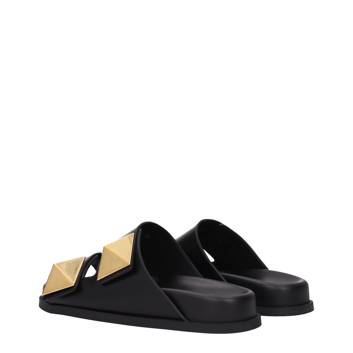 Valentino Garavani Women's Sandals & Slippers in Leather Black