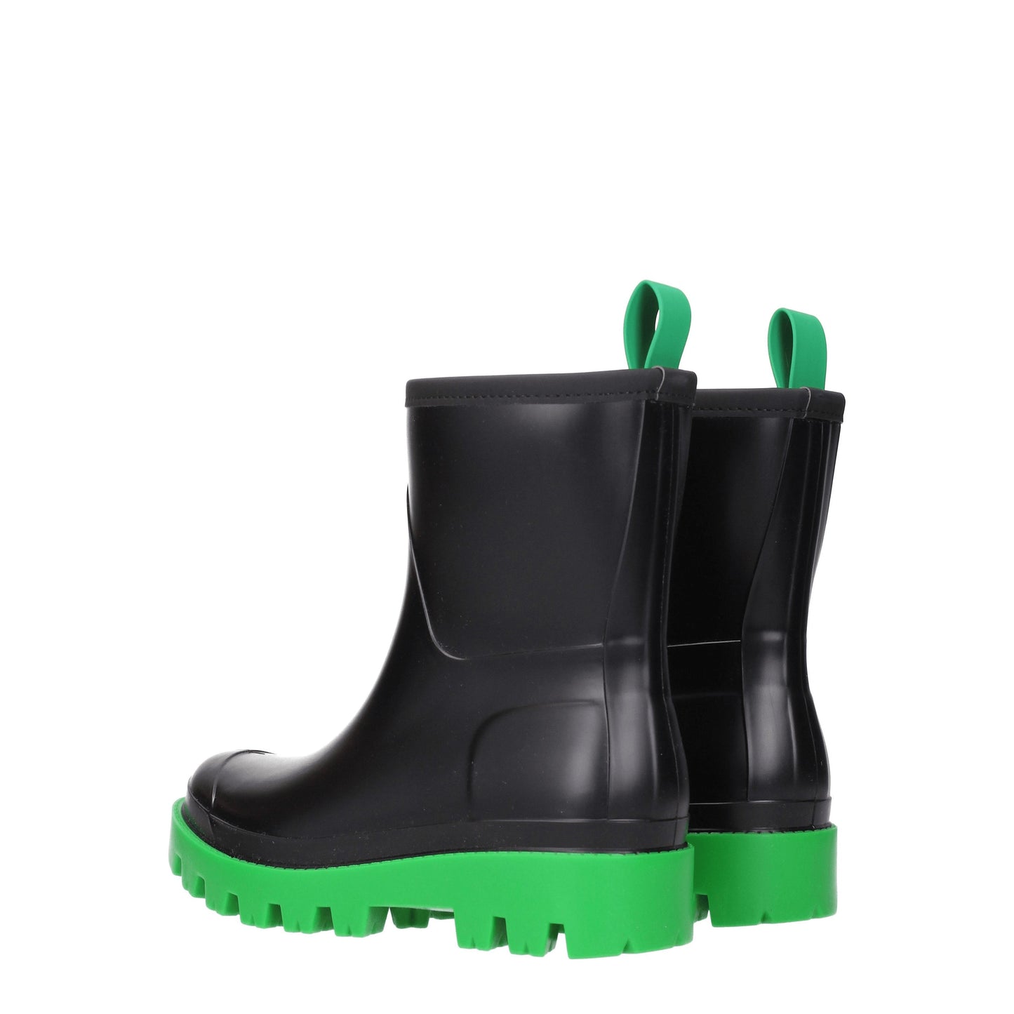 Gia Borghini Women's Boots in Rubber Black/Green