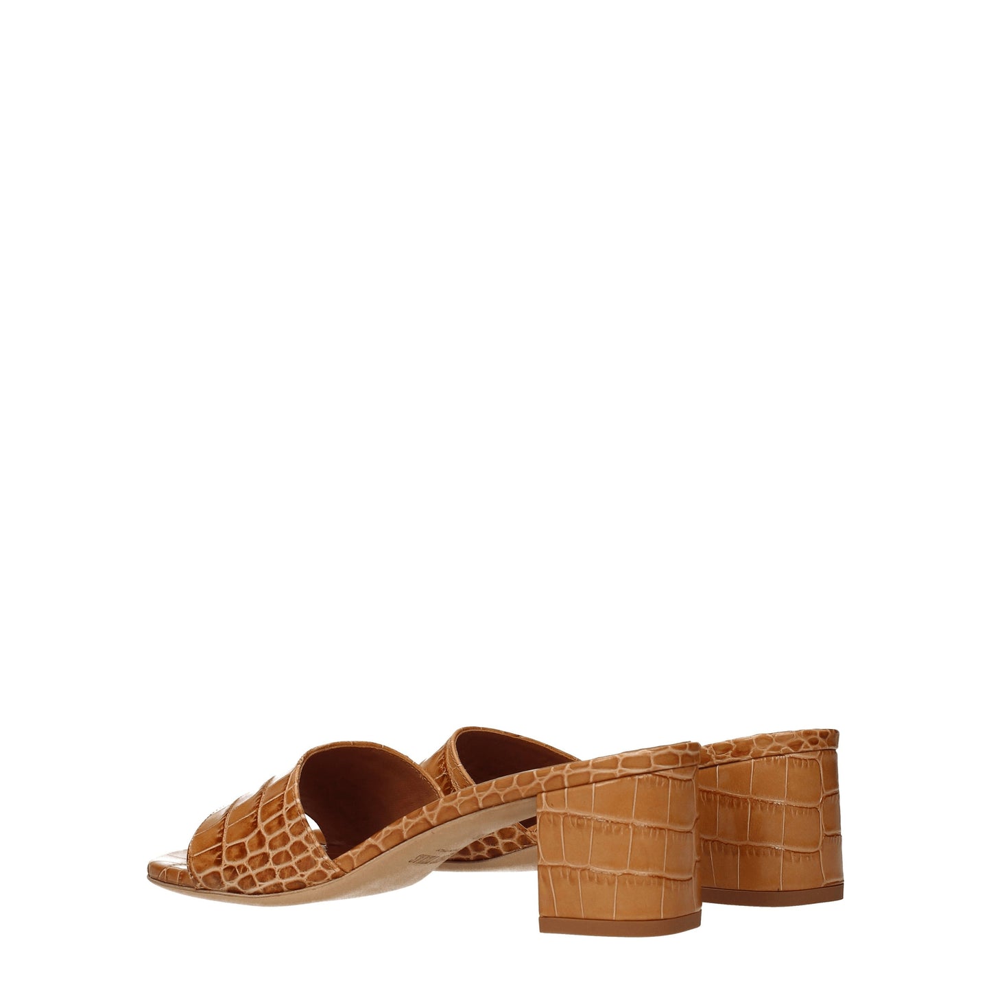 Paris Texas Women's Sandals in Leather Brown/Hickory