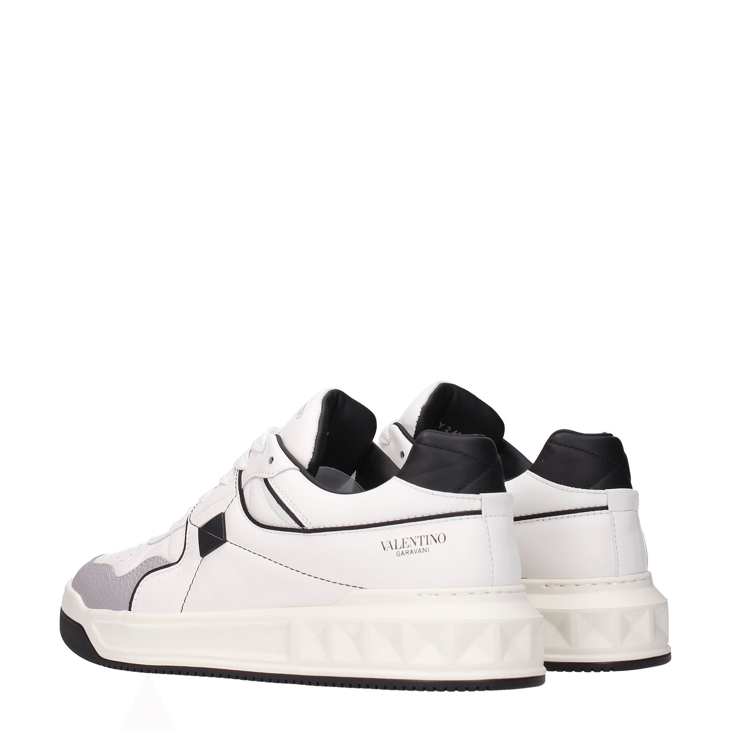 Valentino Garavani Men's Sneakers in Leather White/Black