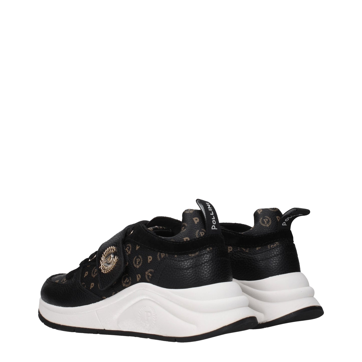 Pollini Women's Sneakers in PVC Black