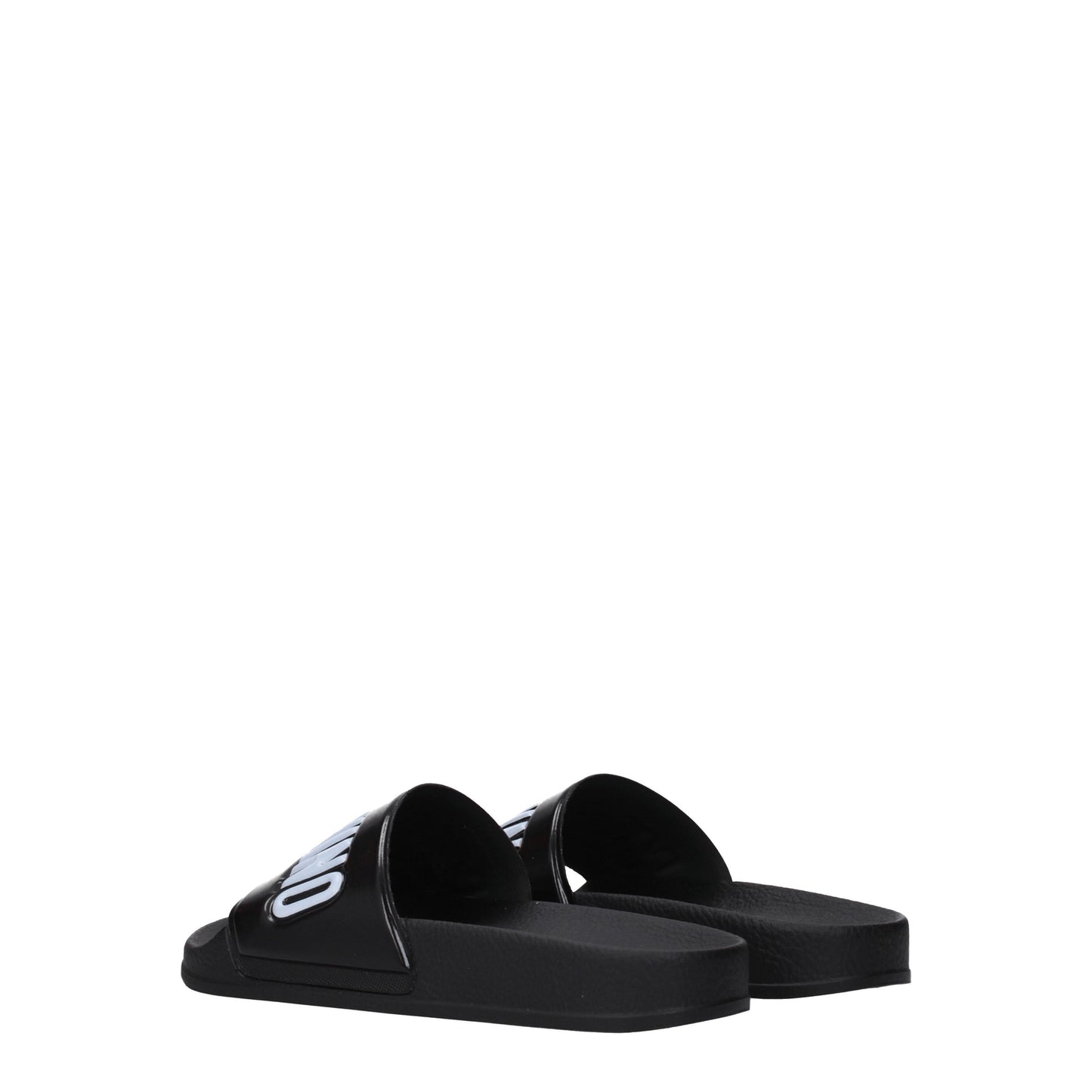 Moschino Women's Sandals & Slippers in PVC Black