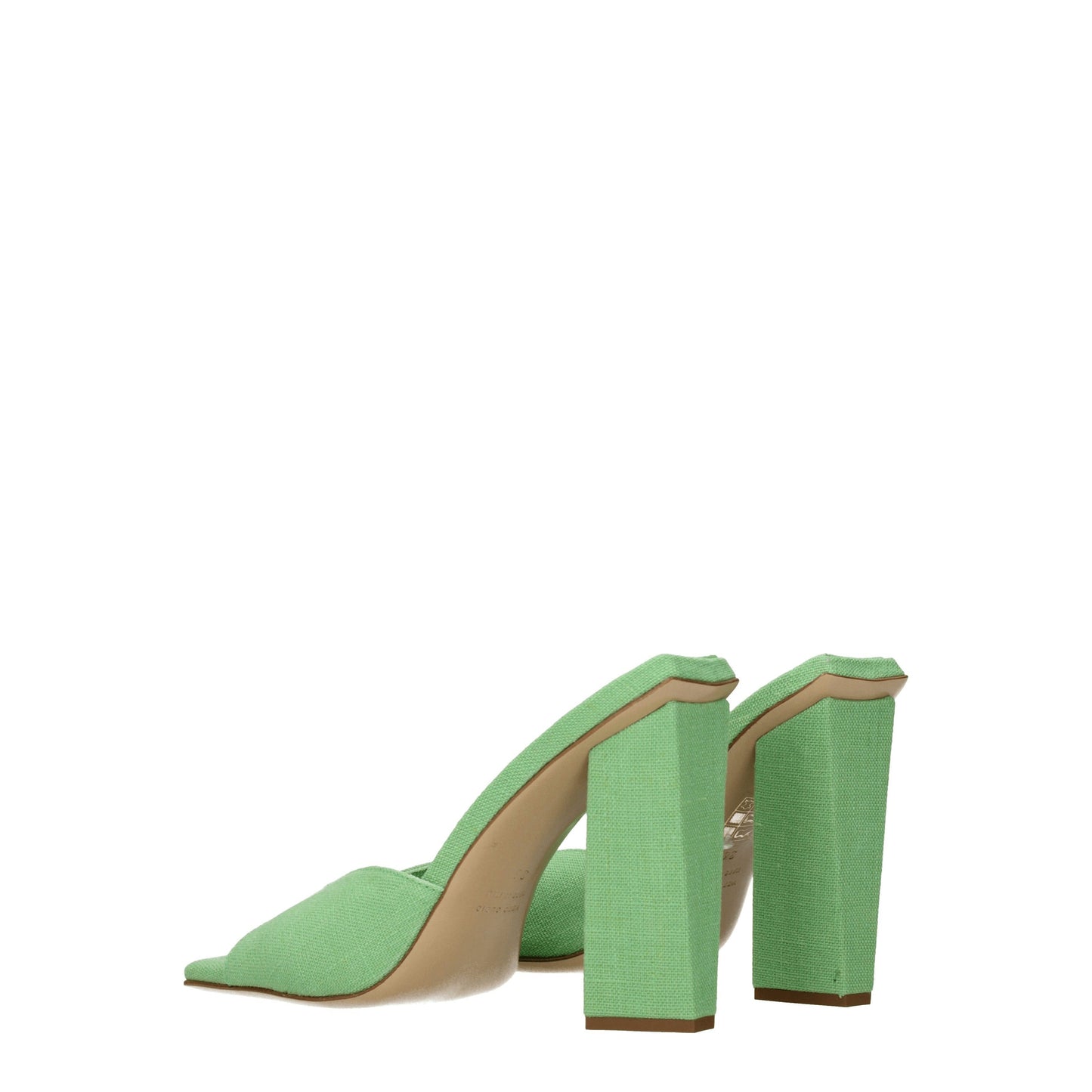 Gia Borghini Women's Sandals in Fabric  Green/Jade