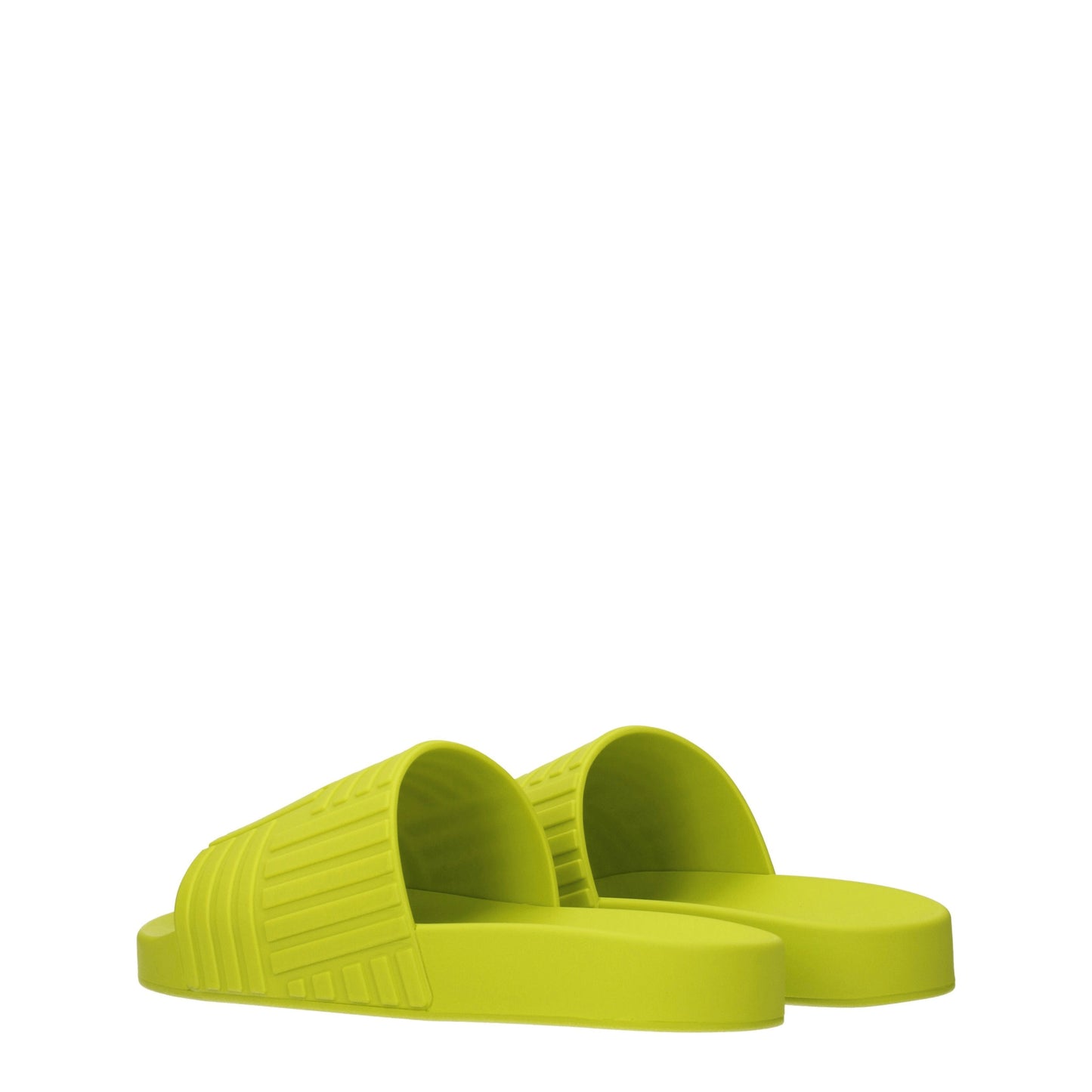 Bottega Veneta Sandals & Slippers Men Rubber Green/Kiwi