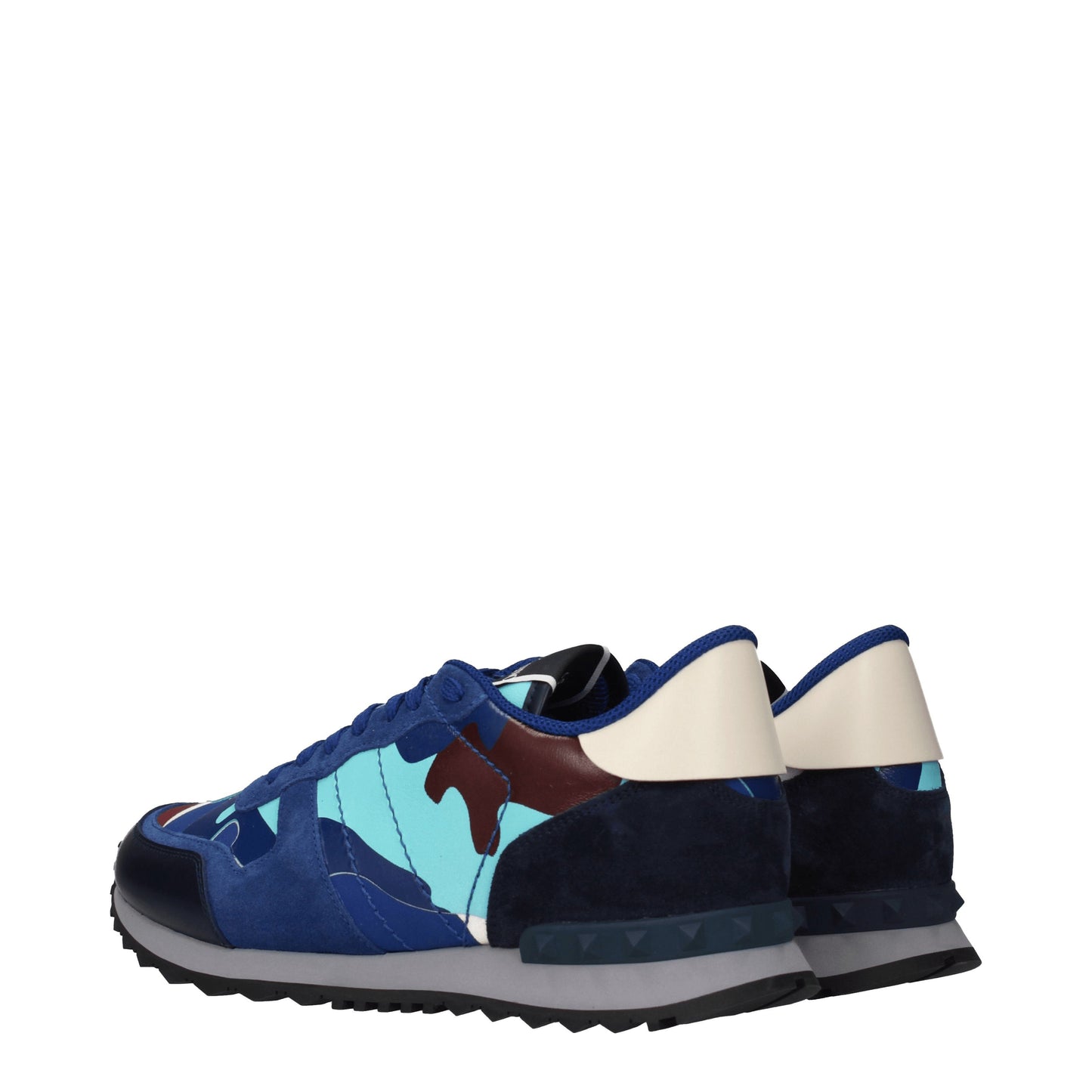 Valentino Garavani Men's Sneakers in Leather Blue/Sky