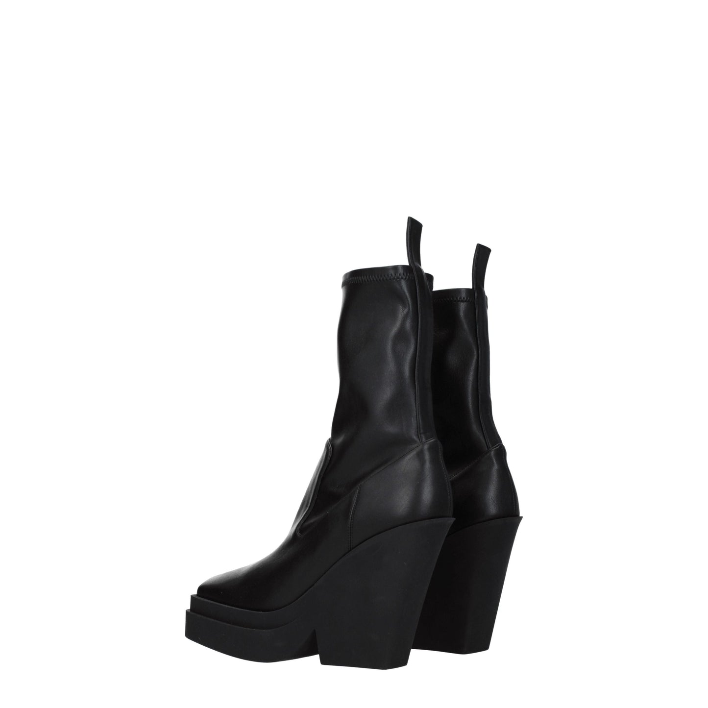 Gia Borghini Women's Boots in Leather Black