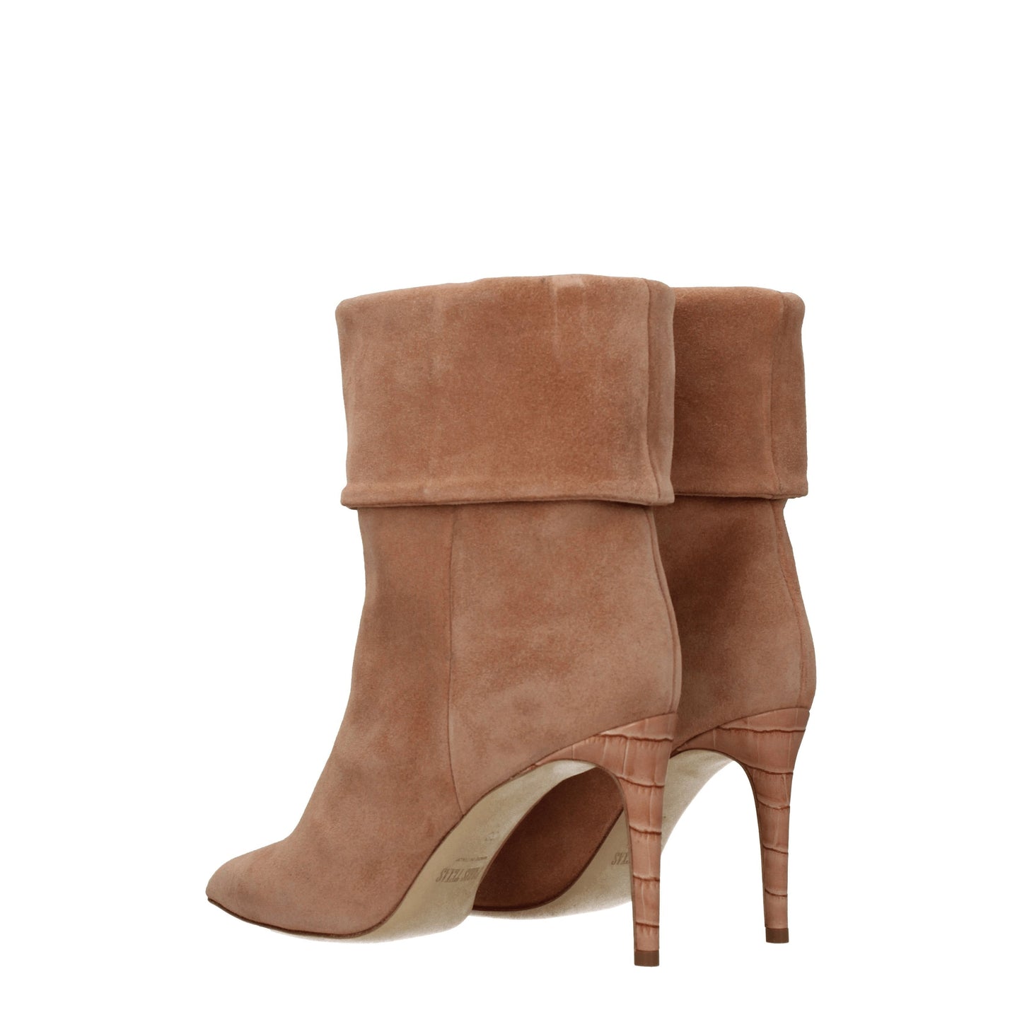 Paris Texas Women's Boots in Suede Pink/Dark Phard