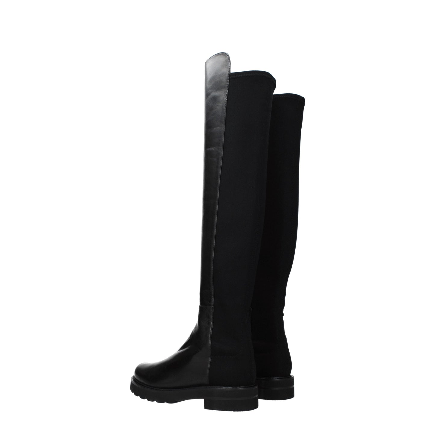 Stuart Weitzman Women's Boots in Leather Black