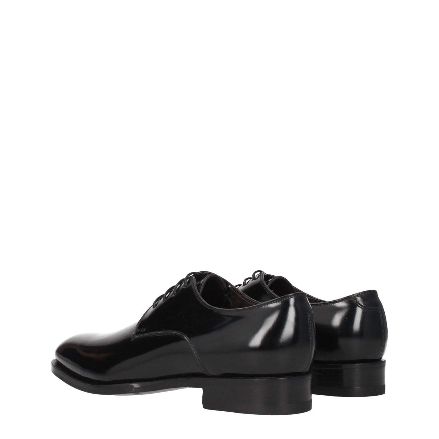 Tagliatore Men's Lace ups in Leather Black