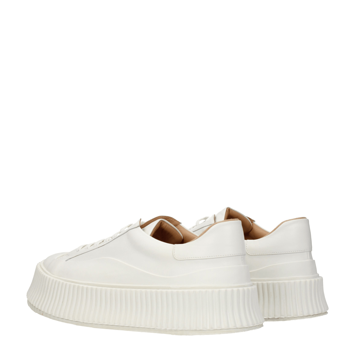 Jil Sander Sneakers Women Leather White/Snow
