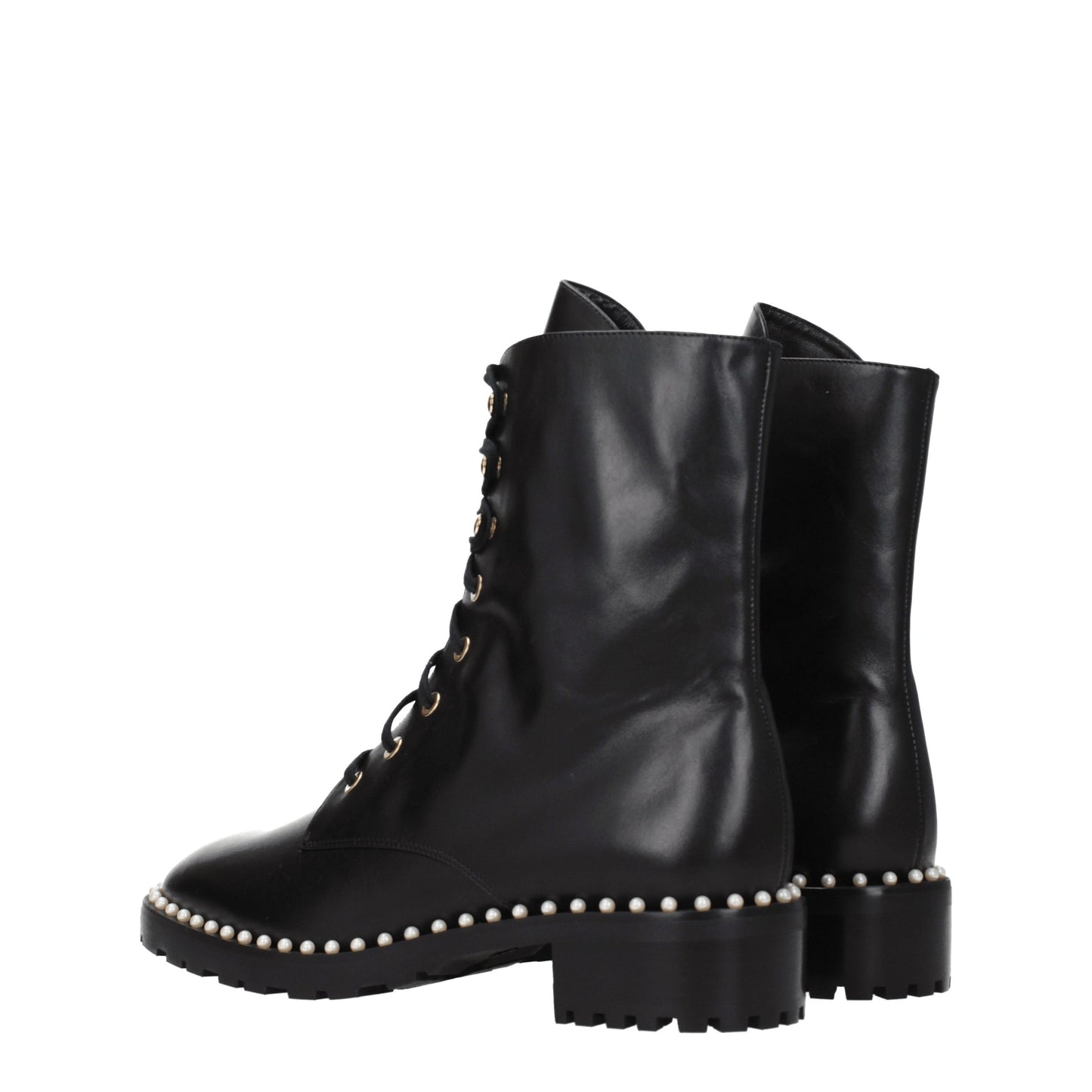 Stuart Weitzman Women's Boots in Leather Black