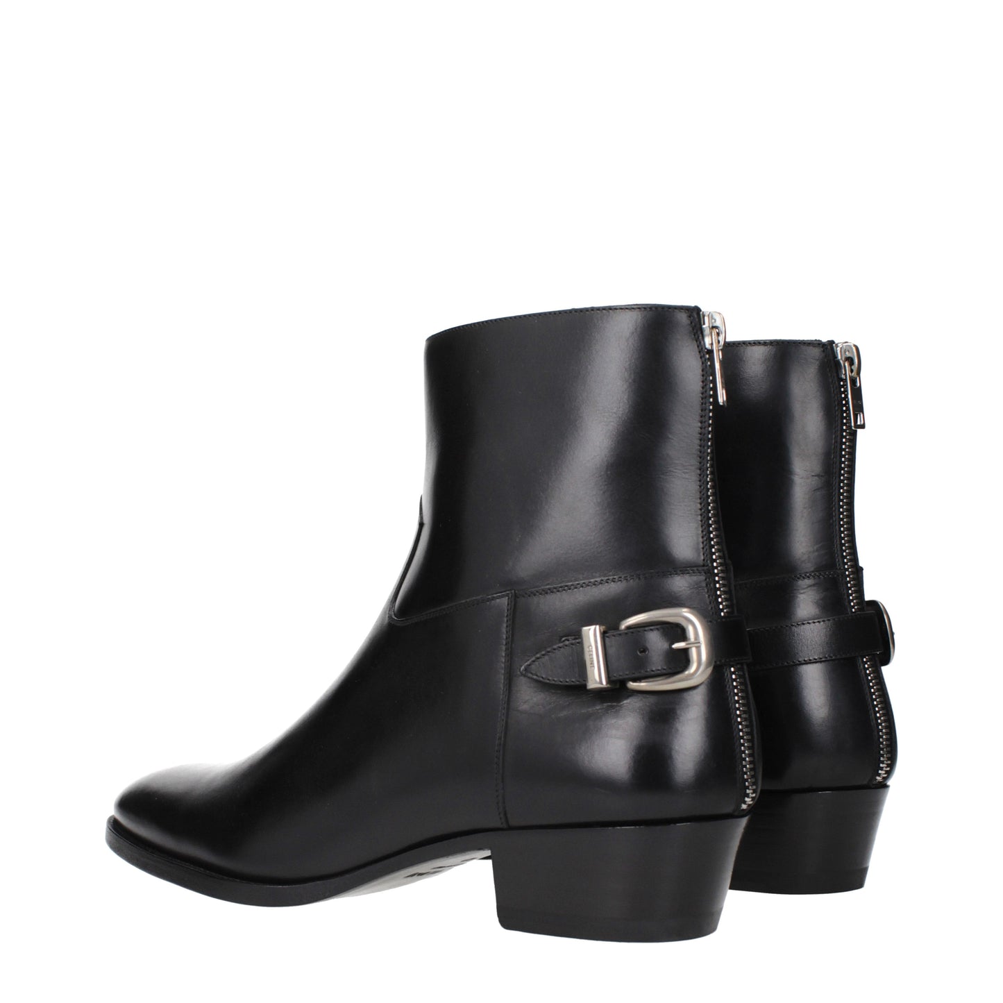Celine Men's Ankle Boots Leather