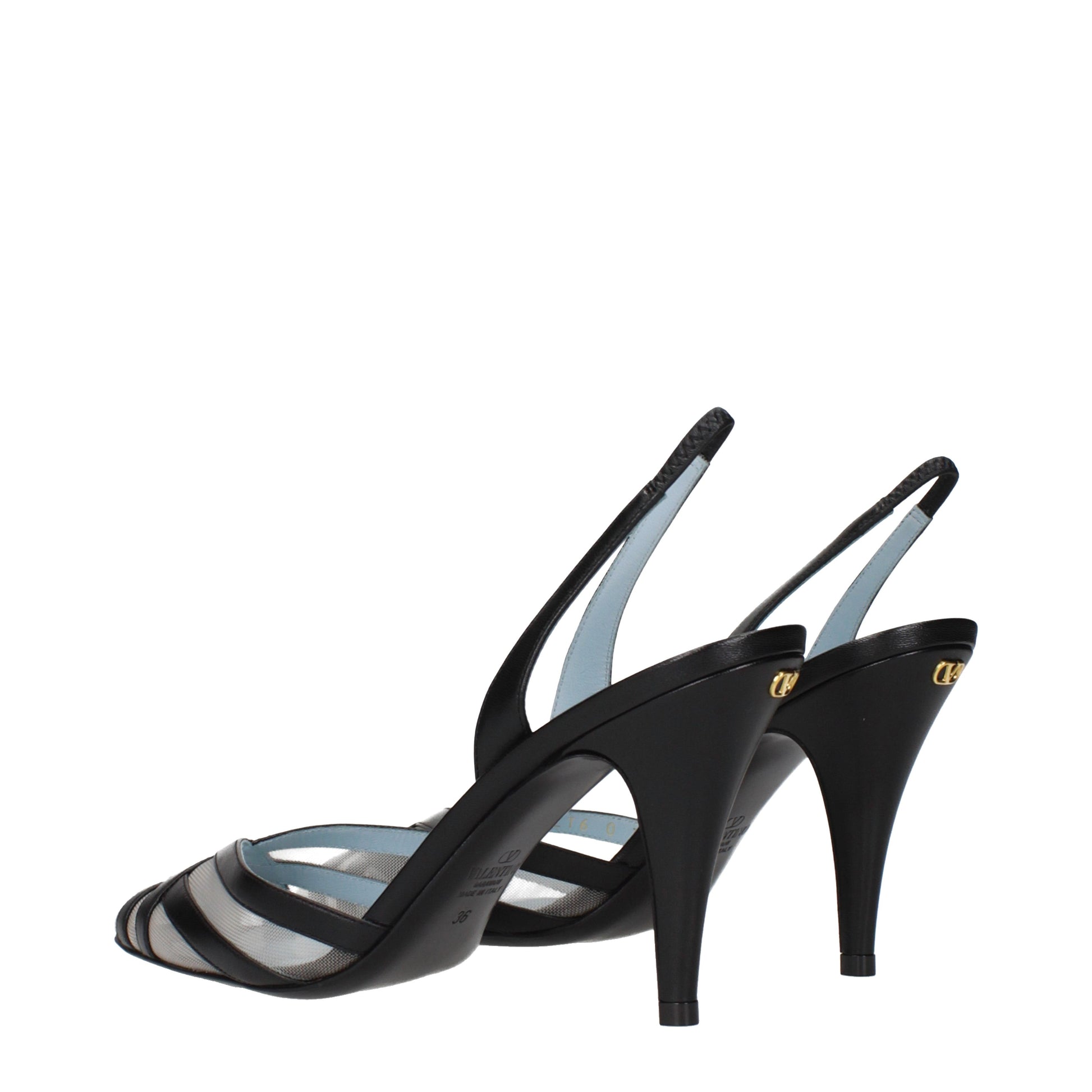 Valentino Garavani Sandals Women Leather Black