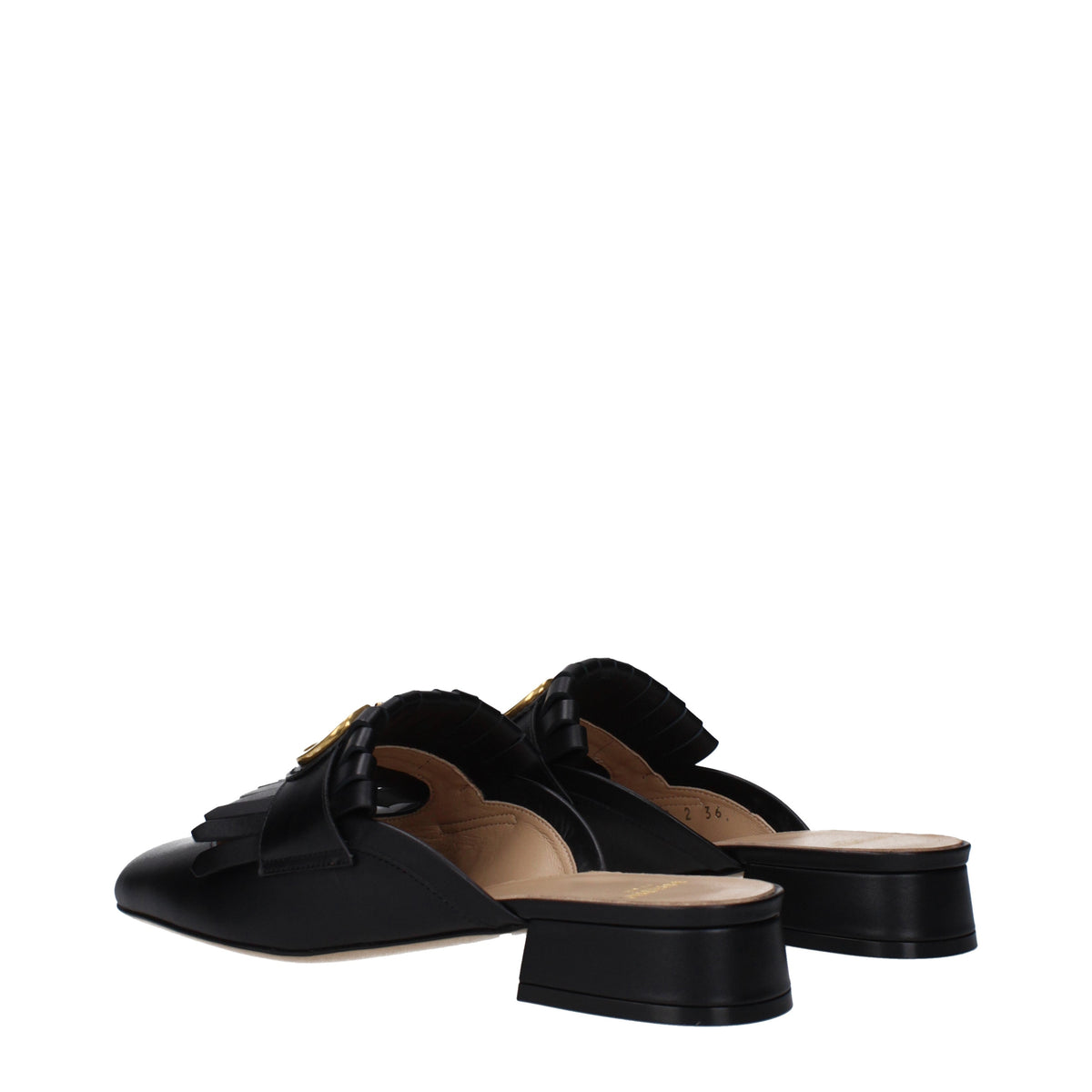 Valentino Garavani Women's Slippers and Clogs Leather