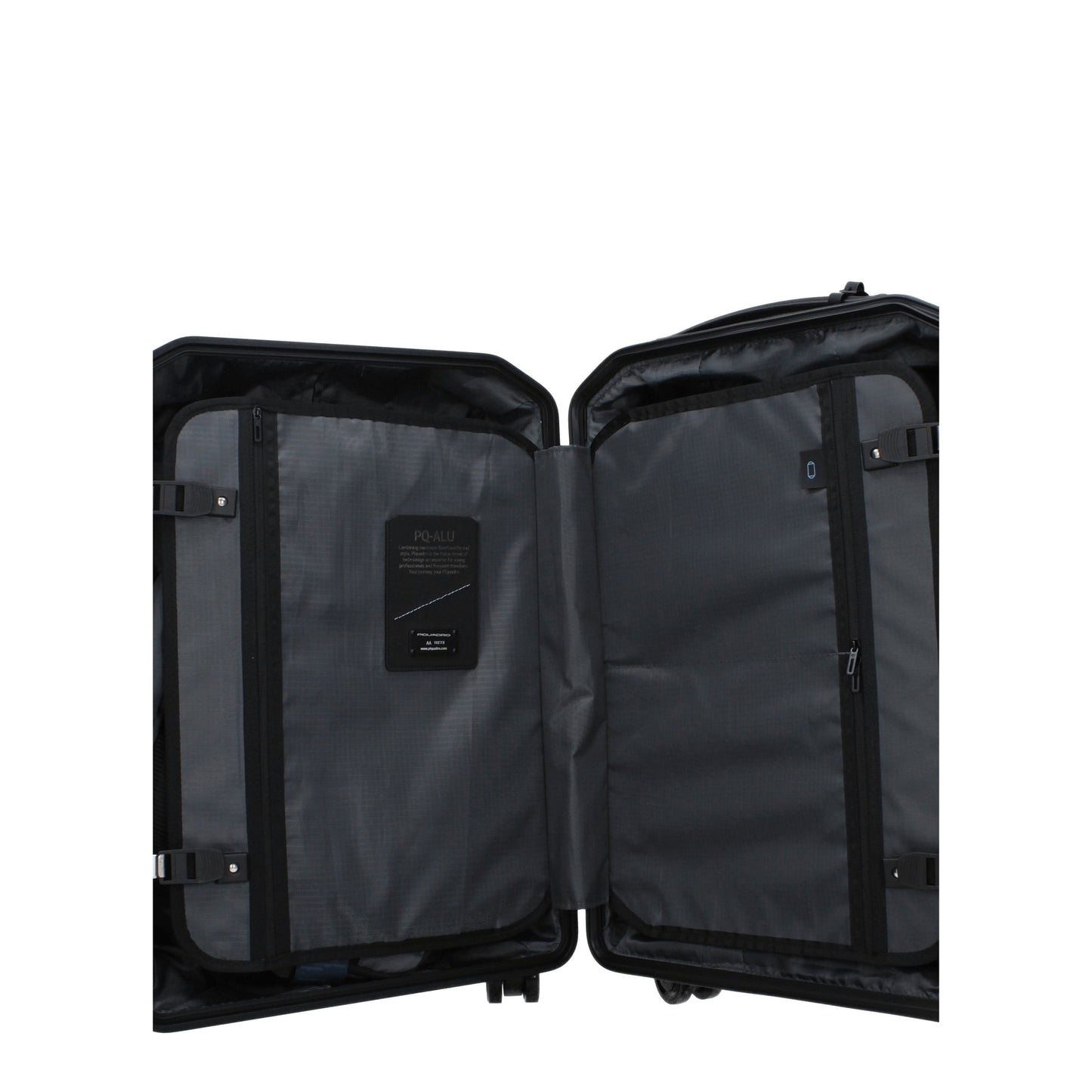 Piquadro Trolley Men Aluminum Black