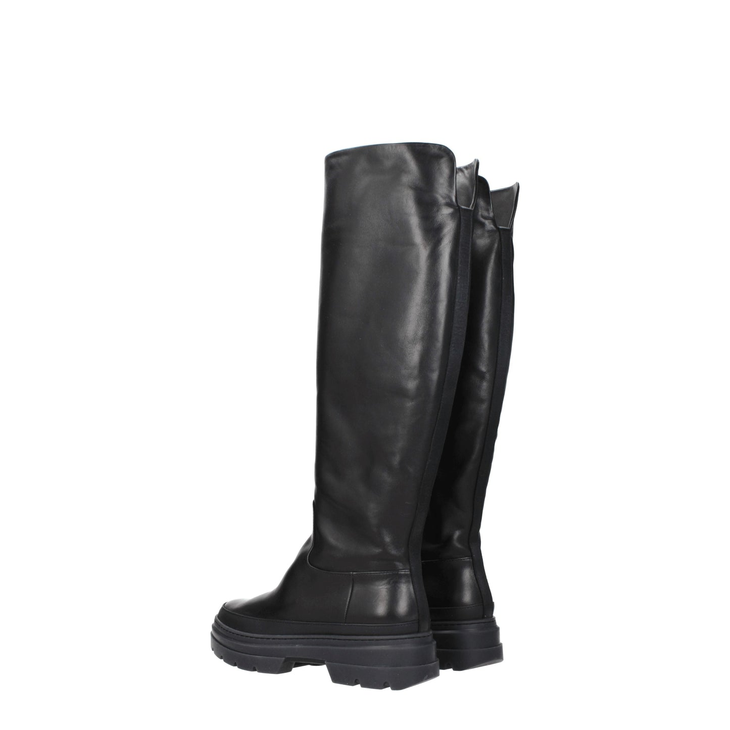 Max Mara Women's Boots in Leather Black