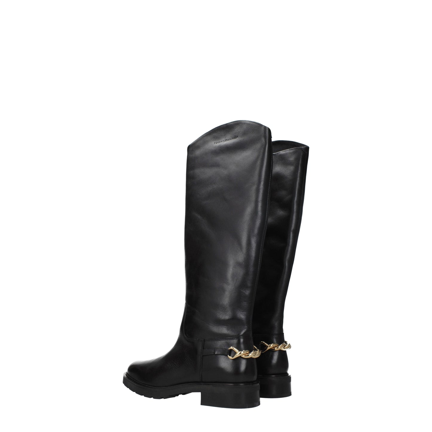 Tommy Hilfiger Women's Boots in Leather Black