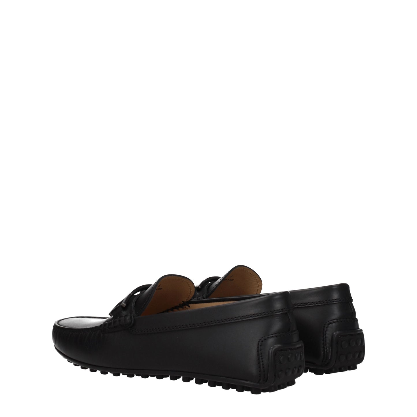 Tod's Men's Loafers in Leather Black