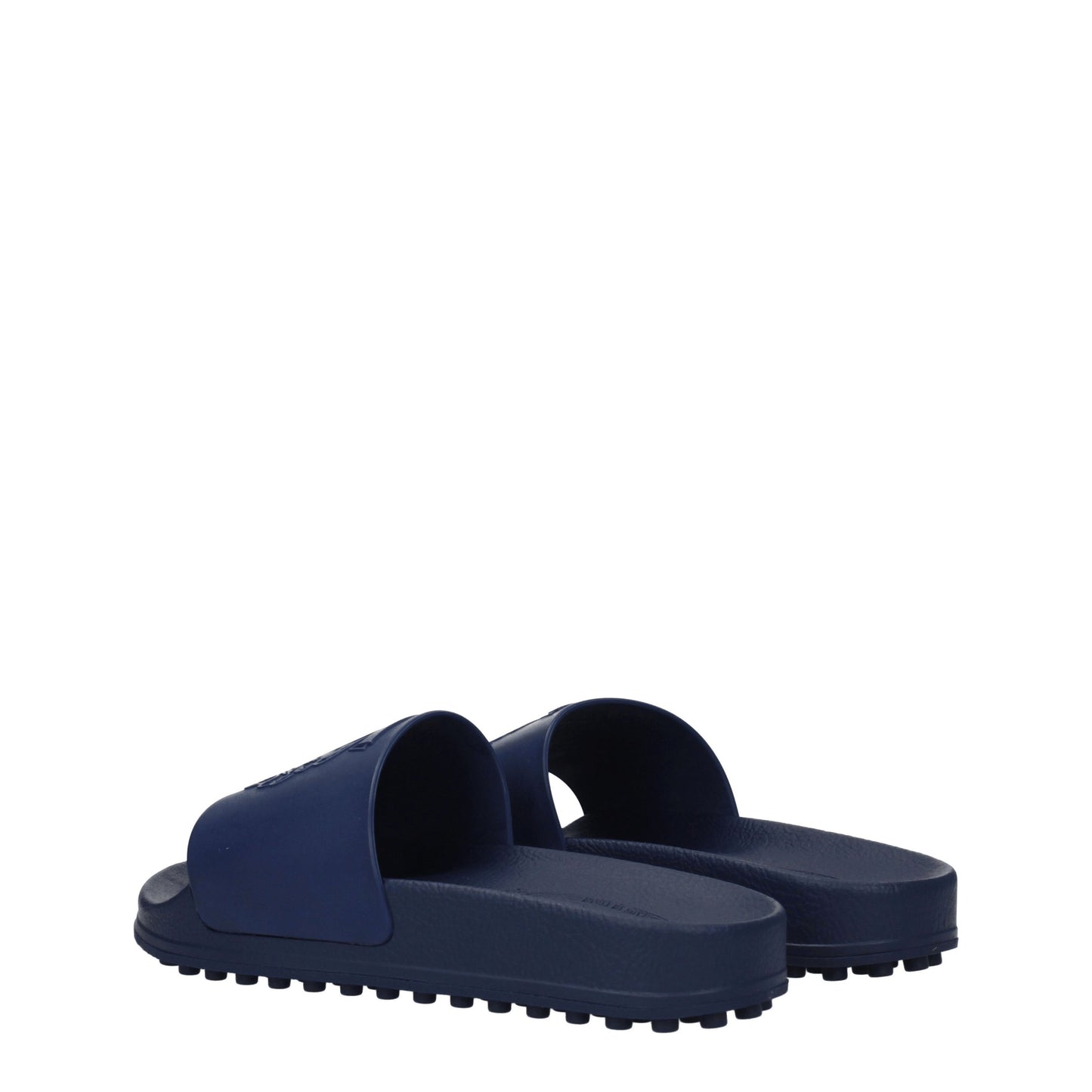 Tod's Sandals & Slippers Men Rubber Blue/Royal Blue